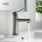 Kibi Circular X Single Handle Bathroom Vanity Sink Faucet KBF1010BN - alternate 2